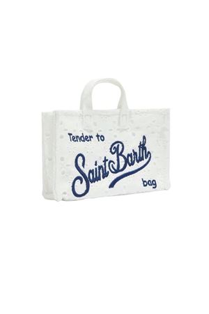 Phone Bag Sangallo Bianco con Tracolla SAINT BARTH KIDS | PHONE01200238L